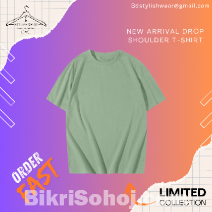প্রিমিয়াম ড্রপ শোল্ডার টি-শার্ট